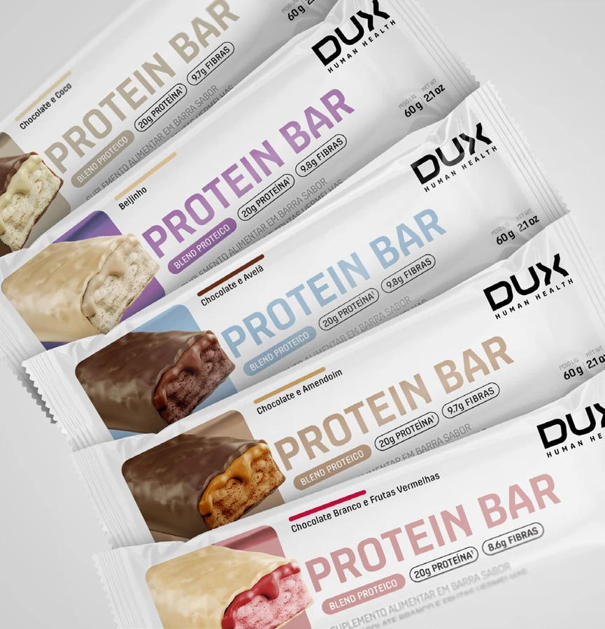 Protein Bar DUX — apresentações do catálogo