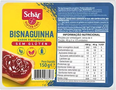 Bisnaguinha 150 g