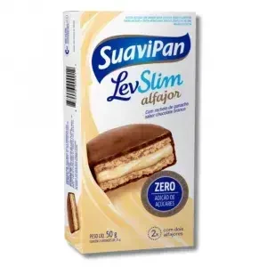 Multipack com 2 Alfajores Zero Açúcar - Chocolate Branco